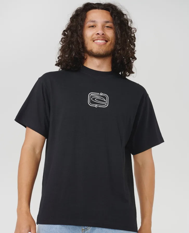 Rip Curl Archive Super Computer Tee - Black