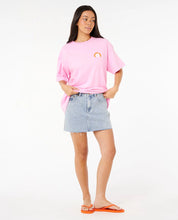 Load image into Gallery viewer, Rip Curl Luxe Surf Heritage Tee - Pastel Pink

