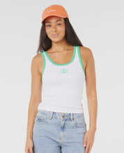 Load image into Gallery viewer, Rip Curl Luxe Surf Ribbed Tank - Irish Green
