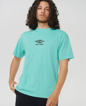 Load image into Gallery viewer, Rip Curl Double Ups Tee - Aqua
