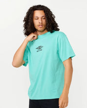 Load image into Gallery viewer, Rip Curl Double Ups Tee - Aqua
