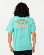 Load image into Gallery viewer, Rip Curl Double Ups Tee - Aqua
