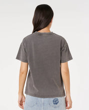 Load image into Gallery viewer, Rip Curl Varsity Relaxed Desto Tee - Washed Black
