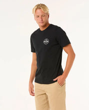 Load image into Gallery viewer, Rip Curl Staple Tee - Black
