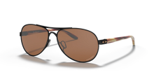Load image into Gallery viewer, Oakley Tie Breaker Sunglasses - Polished Black/Prizm Tungsten
