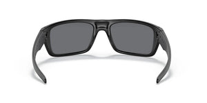 Oakley Drop Point Sunglasses - Matte Black w/ Grey