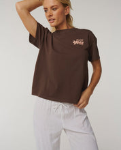 Load image into Gallery viewer, Rip Curl Paradise Motel Relaxed Tee - Brown
