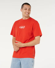 Load image into Gallery viewer, Rip Curl Rip Script Tee - Lava Red
