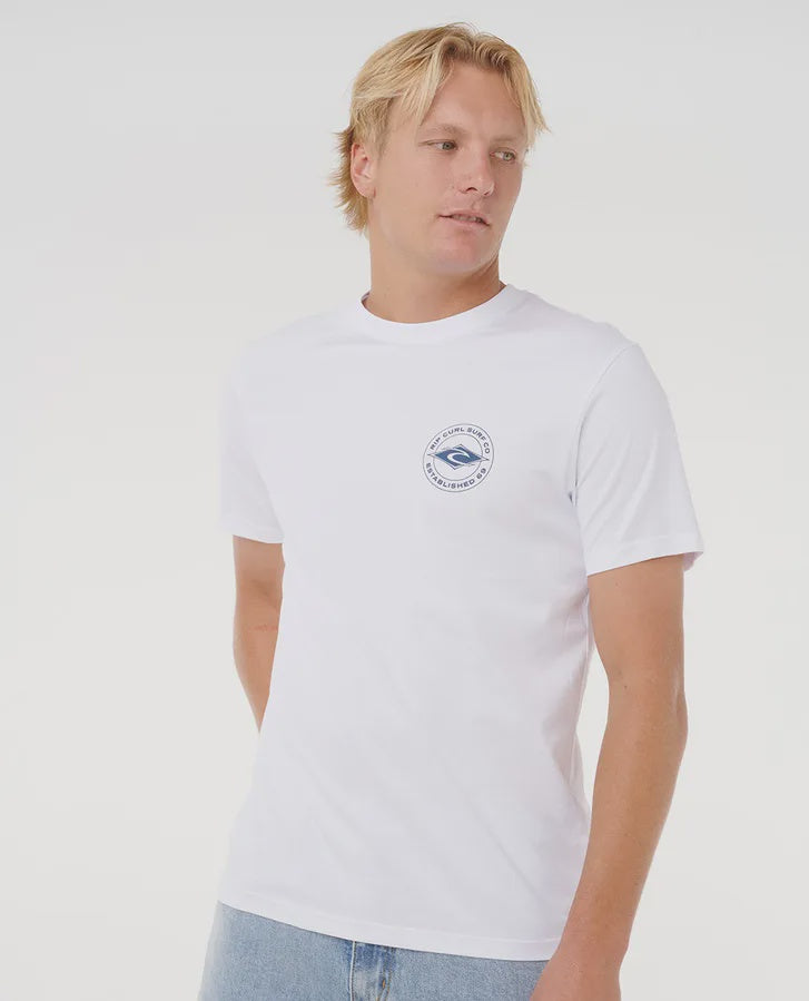 Rip Curl Staple Tee - White