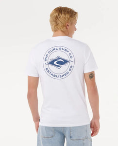 Rip Curl Staple Tee - White