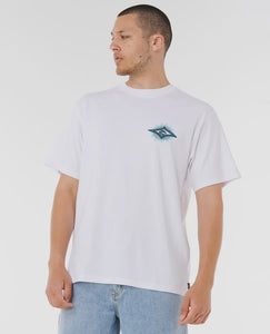 Rip Curl Raw Burst Tee - White