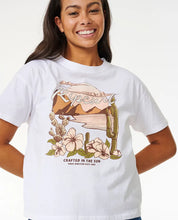 Load image into Gallery viewer, Rip Curl Desert Haze Relaxed Tee - White
