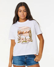 Load image into Gallery viewer, Rip Curl Desert Haze Relaxed Tee - White
