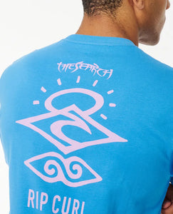 Rip Curl Search Icon Tee - Cobalt
