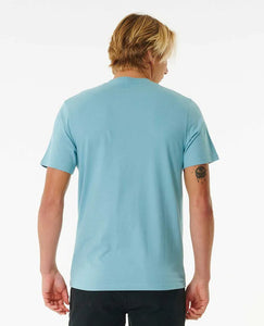 Rip Curl Big Mumma Icon Tee - Dusty Blue