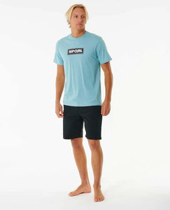 Rip Curl Big Mumma Icon Tee - Dusty Blue