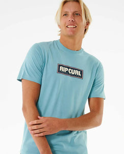 Rip Curl Big Mumma Icon Tee - Dusty Blue