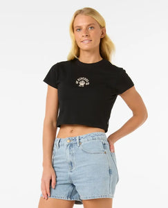 Rip Curl Soleil Baby Tee - Black