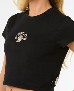 Rip Curl Soleil Baby Tee - Black