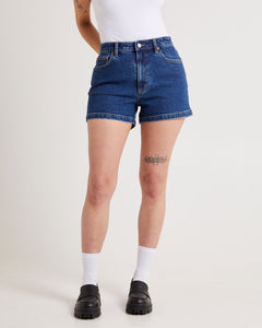 Lee High Relaxed Short - Indigo Dream