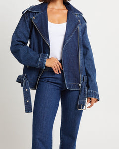 Lee Signature Oversized Biker Jacket