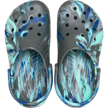 Load image into Gallery viewer, Crocs Kids (C11-J6) Classic Marbled Clog Carbon/Multi
