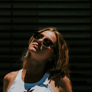 Otis 100 Club Sunglasses - Matte Blk/ Matte Black Grey