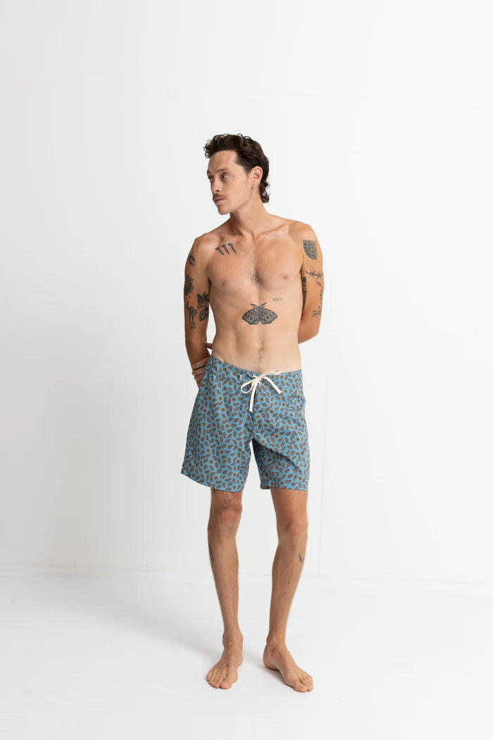 Rhythm Micro Paisley Trunk - Slate