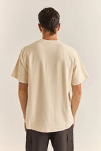 Load image into Gallery viewer, Rhythm Embroidered Vintage Terry t-Shirt - Natural
