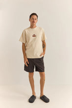 Load image into Gallery viewer, Rhythm Embroidered Vintage Terry t-Shirt - Natural
