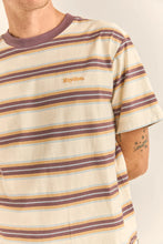 Load image into Gallery viewer, Rhythm Everyday Stripe T-Shirt - Latte
