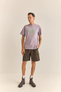 Rhythm Swirl Vintage S/S T-Shirt - Plum