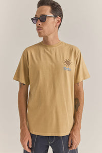 Rhythm Sun Vintage SS T-Shirt -Macadamia