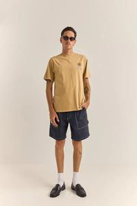 Rhythm Sun Vintage SS T-Shirt -Macadamia