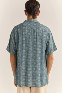 Rhythm Tulum S/S Shirt - Slate