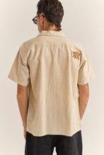 Load image into Gallery viewer, Rhythm Embroidered Seersucker S/S Shirt - Natural
