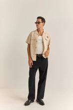 Load image into Gallery viewer, Rhythm Embroidered Seersucker S/S Shirt - Natural
