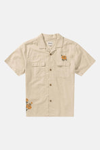 Load image into Gallery viewer, Rhythm Embroidered Seersucker S/S Shirt - Natural
