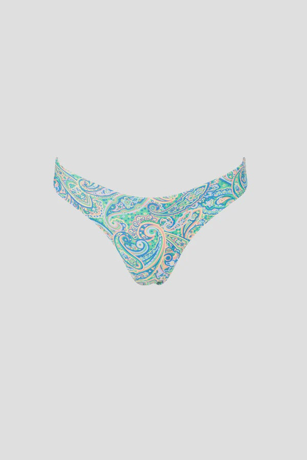 Rhythm Cabo Paisley Holiday Pant - Green