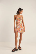 Load image into Gallery viewer, Rhythm Sierra Floral Mini Dress - Orange
