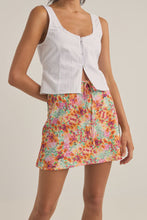 Load image into Gallery viewer, Rhythm Sierra Floral Bias Cut Mini Skirt - Orange
