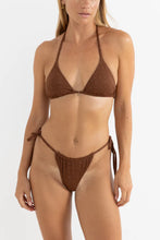 Load image into Gallery viewer, Rhythm Sunset Slide Tri Top - Chocolate
