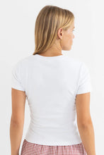 Load image into Gallery viewer, Rhythm Strawberry Everyday Tee - White
