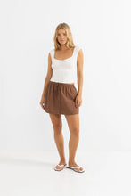 Load image into Gallery viewer, Rhythm Beach Side Skort - Chocolate
