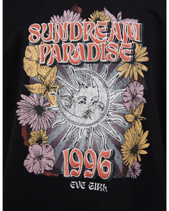 Eve Girl Sundream Long Sleeve Tee - Black