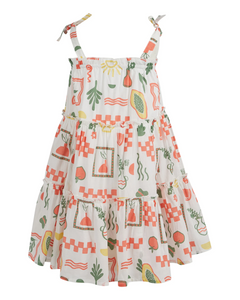 Eve Girl Isla Dress - Print  (3-7)