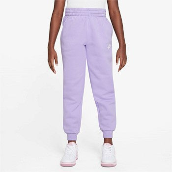 nike sportswear club fleece purple joggers