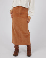 Load image into Gallery viewer, All About Eve Huntley Cord Maxi Skirt - Tan
