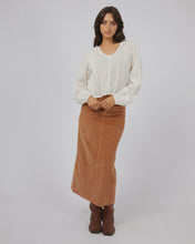 Load image into Gallery viewer, All About Eve Huntley Cord Maxi Skirt - Tan
