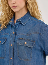 Load image into Gallery viewer, Wrangler  Denim Boxy Dress - Modern Rinse

